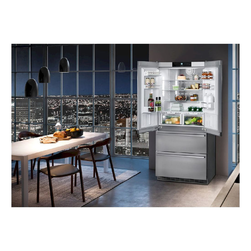 Liebherr - CBNes 6256 PremiumPlus BioFresh NoFrost Fridge-Freezer With Biofresh And Nofrost