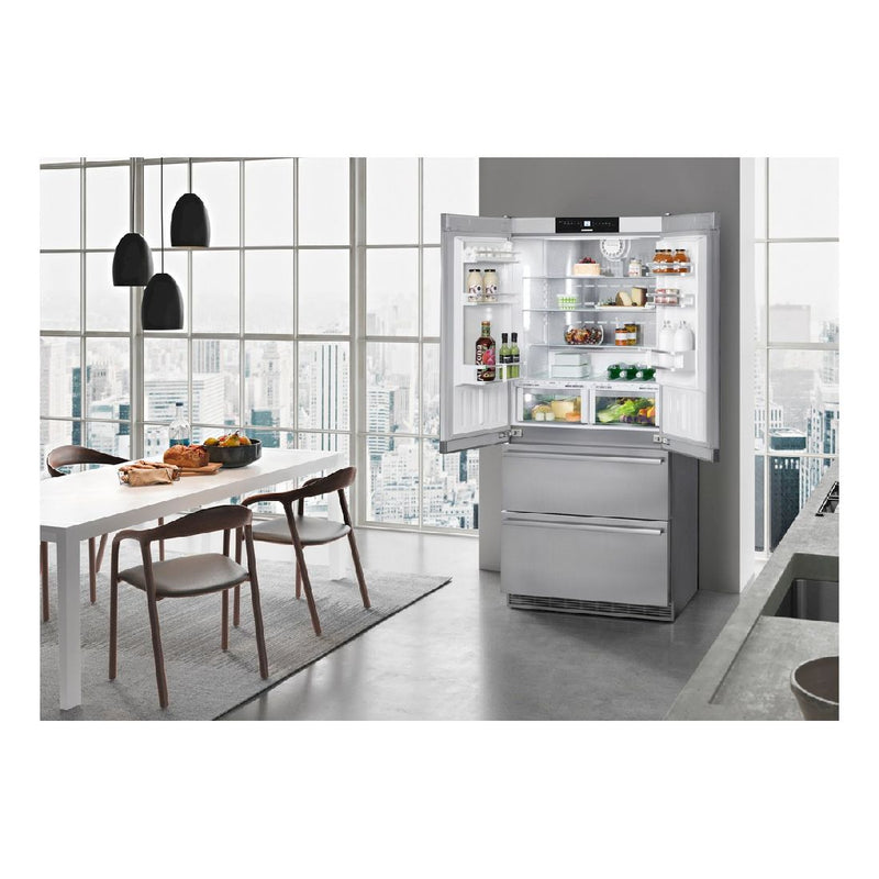 Liebherr - CBNes 6256 PremiumPlus BioFresh NoFrost Fridge-Freezer With Biofresh And Nofrost