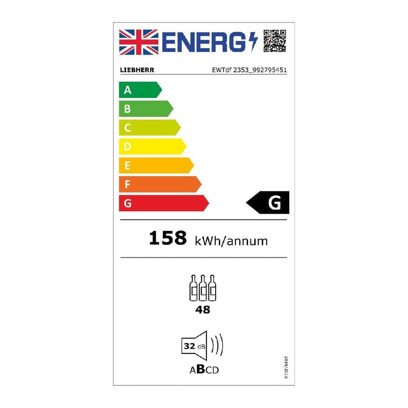 Liebherr - EWTdf 2353 Vinidor Built-In Multi-Temperature Wine Cabinet
