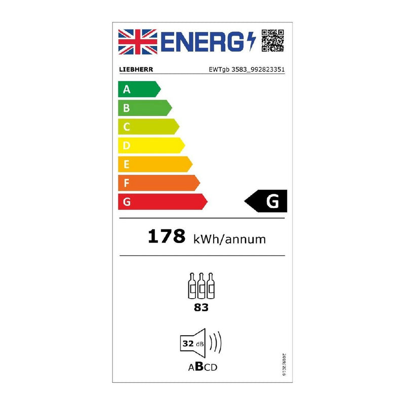 Liebherr - EWTgb 3583 Vinidor Built-In Multi-Temperature Wine Cabinet