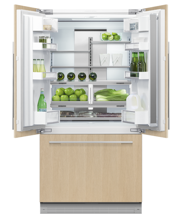Fisher & Paykel Integrated French Door Refrigerator Freezer 90cm