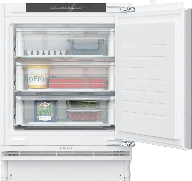 Siemens iQ300 Built-Under Freezer 82cm GU21NVFE0G