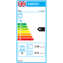 Grade B 76L Multifunction Electric Built-in Single Oven - Stainless Steel