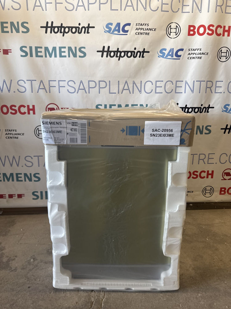 Grade A Siemens SN23EI03ME IQ-300 60cm Freestanding Dishwasher – Stainless Steel