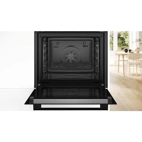 Grade A Bosch HQA574BB3B Series 4 Built-In Electric Single Oven - Black