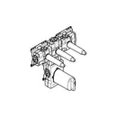 Dornbracht xTOOL Concealed thermostat module with 3 valves 3553497090