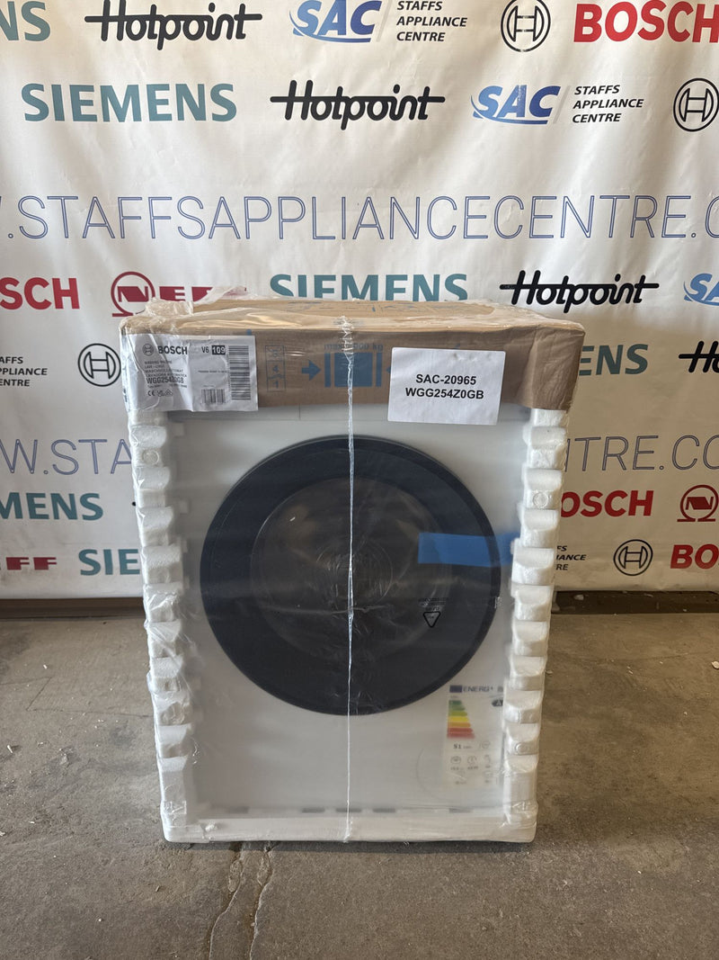 Grade A Bosch WGG254Z0GB Series 6 10KG Washing Machine 1400 Spin - White