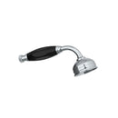 Lefroy Brooks Classic Black Handset with Ceramic Handle