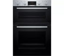 Grade A BOSCH Series 4 MBA533BS3B Electric Double Oven - Stainless Steel
