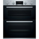 Grade A Bosch Series 4 NBS533BS0B Built-Under Electric Double Oven