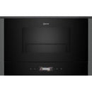 Grade B Neff NR4GR31G1B N70 Built-In Microwave with Grill - Graphite Grey