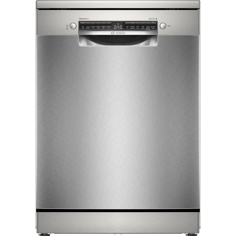 Grade A BOSCH Series 4 SMS4EMI06G WiFi Dishwasher - Stainless Steel