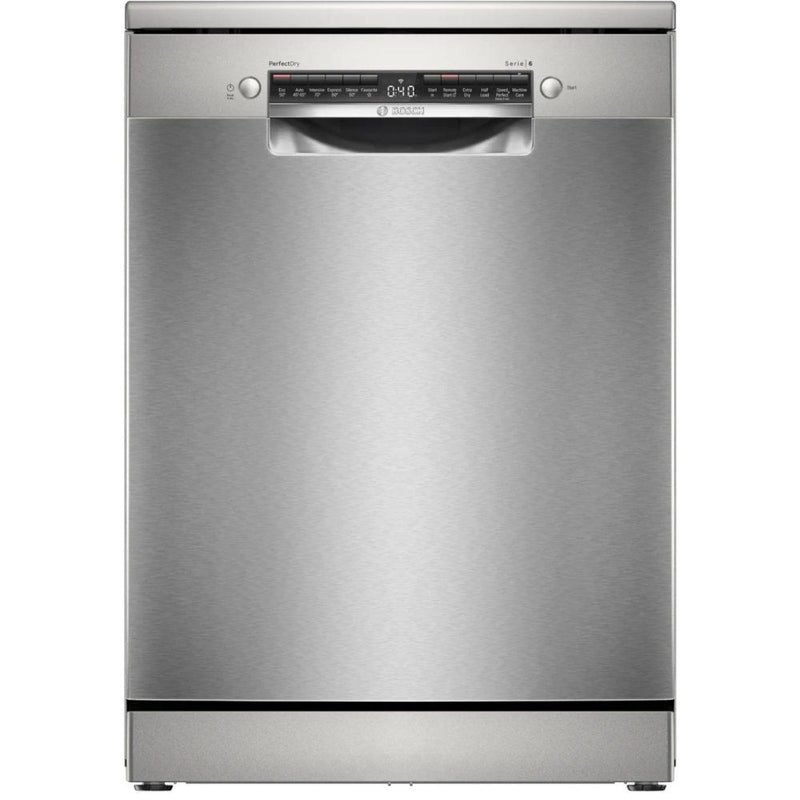 Grade A Bosch SMS6ZCI10G Series 6 Dishwasher 14 Place Settings - Stainless Steel