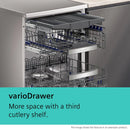 Grade A Siemens SN25EI13CE iQ500 Dishwasher 14 Place Settings - Stainless Steel