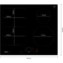 Grade A Neff T66FHE4L0 N70 59cm Induction Hob - Black