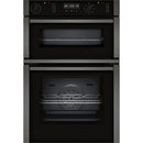 Grade A Neff U2ACH7AG7B N50 Electric Double Oven - Graphite Grey