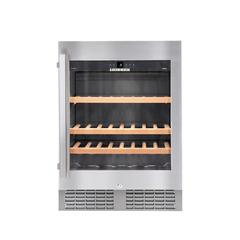 Liebherr - UWKes 1752 GrandCru Built-Under Wine Storage Cabinet