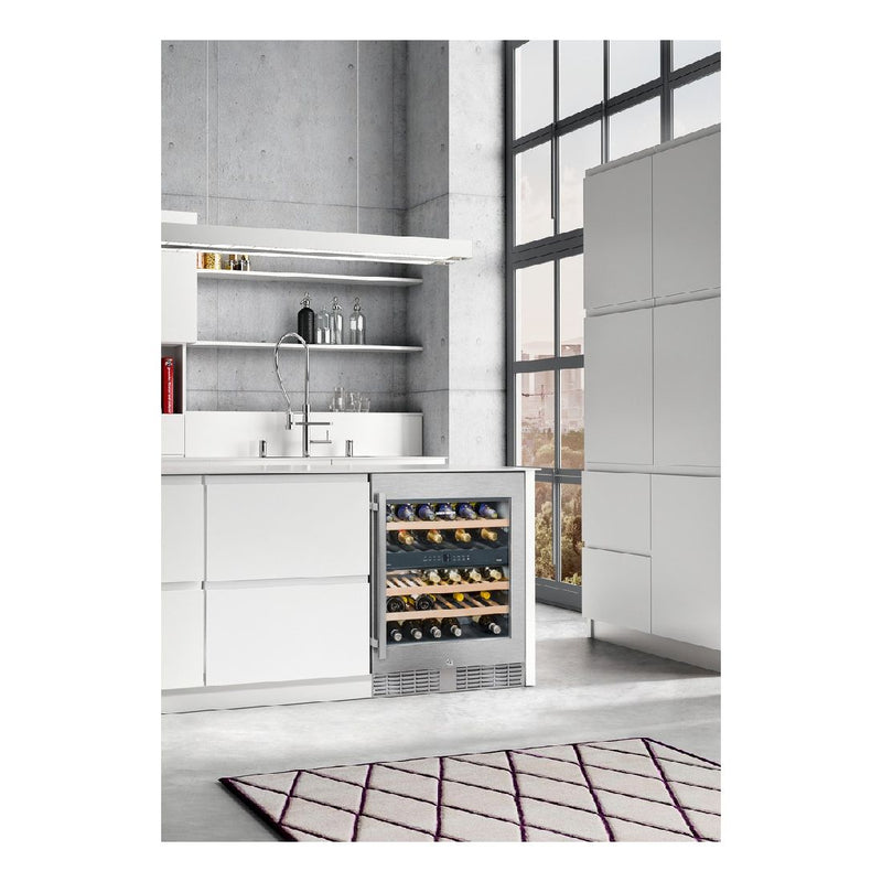 Liebherr - UWTes 1672 Vinidor Built-Under Multi-Temperature Wine Cabinet