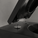 Villeroy & Boch Subway 2.0 Matt Black Wall Mounted Toilet and Soft Close Seat 5614CRS5