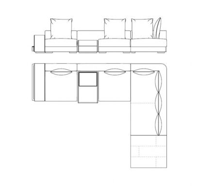Giorgetti Skyline Modular Sofa - Ideali