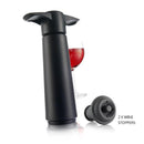 WINE SAVER BLACK GIFT PACK (1 X PUMP, 2 X WINE STOPPERS) - BLACK - Vacu Vin  0981460