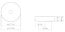 Alape Ab. So450.1 Countertop Washbasin Ø 45 Cm - Ideali