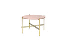 Gubi TS Table Brass Frame Medium