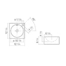 Alape Wt.Ic325H Waschtisch - Ideali