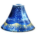 FUJI MOUNTAIN GOLD FOIL SAKE CUP - BLUE - Toyo Sasaki  42385G-SHB-WEW