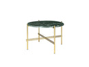 Gubi TS Table Brass Frame Medium