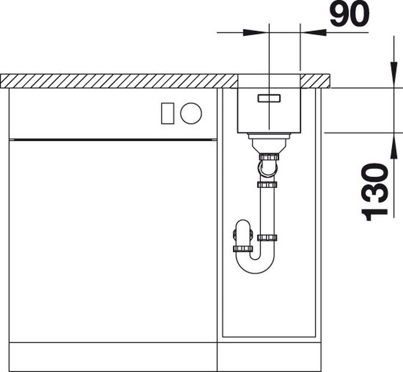 Blanco Andano 180-U Sink - Ideali