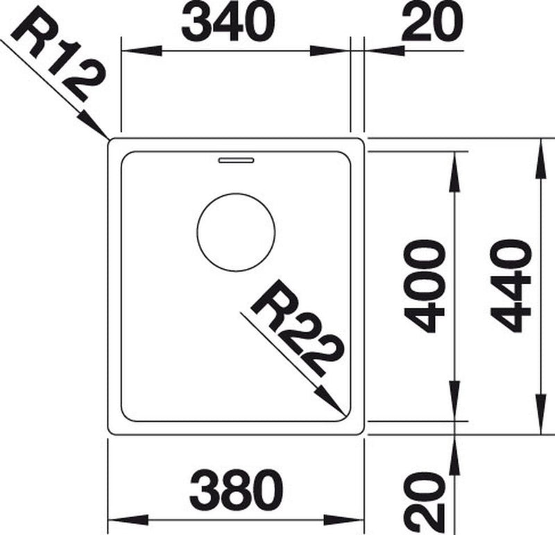 Blanco Andano 340-If Sink - Ideali