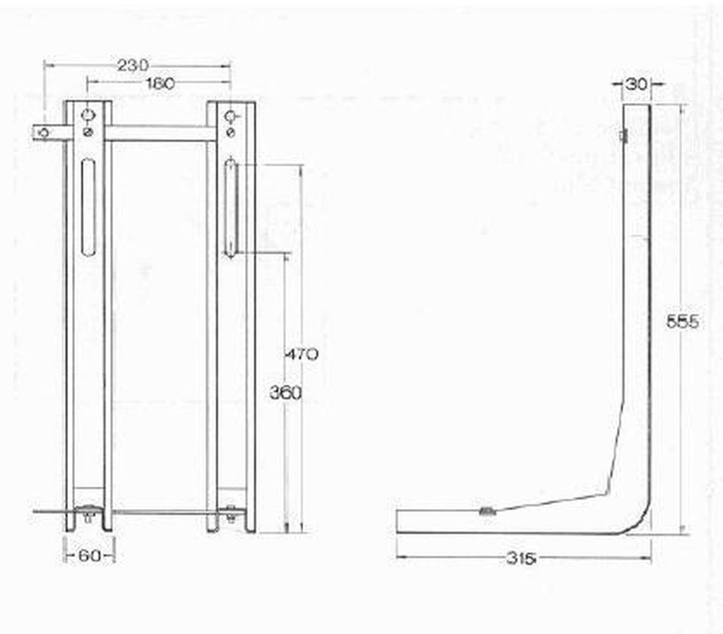 Villeroy & Boch Fastening Frame 99530000 - Ideali