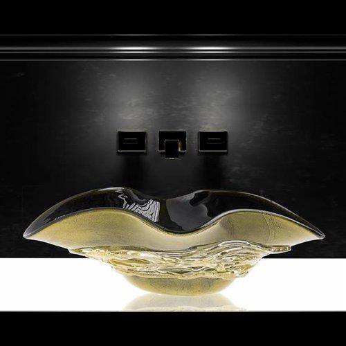 Glass-Design Countertop basins Privileged Paths of Water countertop sink ARTE DUE - Ideali