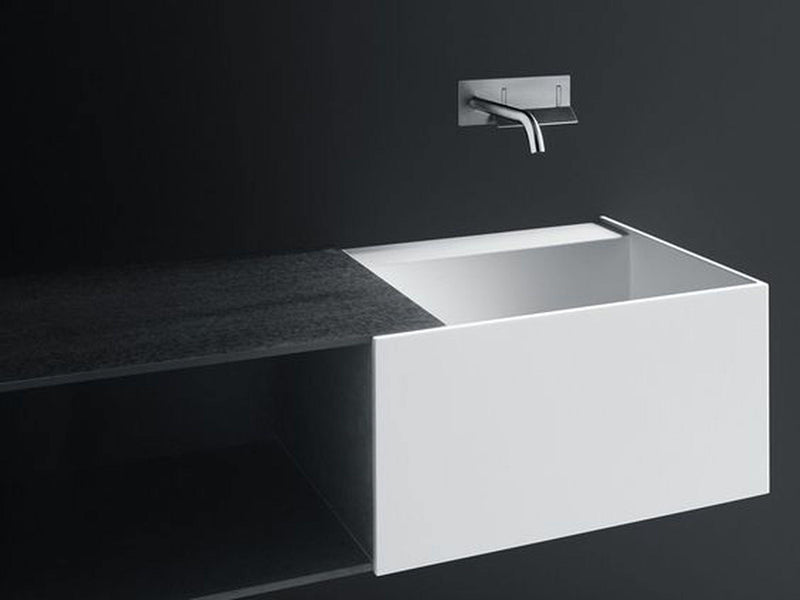 Boffi DUEC bathroom furniture composition with washbasin - Ideali