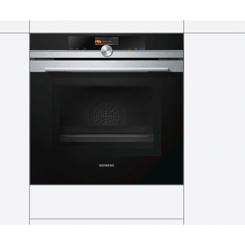 Siemens iQ700 Built-In Combi Microwave Oven 60x60cm HM676G0S6B - Ideali