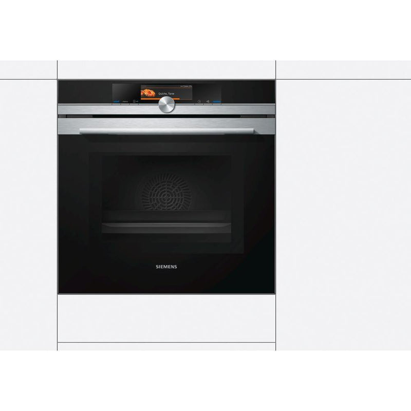 Siemens iQ700 Built-In Combi Microwave Oven 60x60cm HM678G4S6B - Ideali