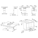 Smeg Induction Hob 80cm HOBD482D - Ideali