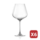 HONG KONG HIP BURGUNDY GLASS - 910ML (6 pieces)