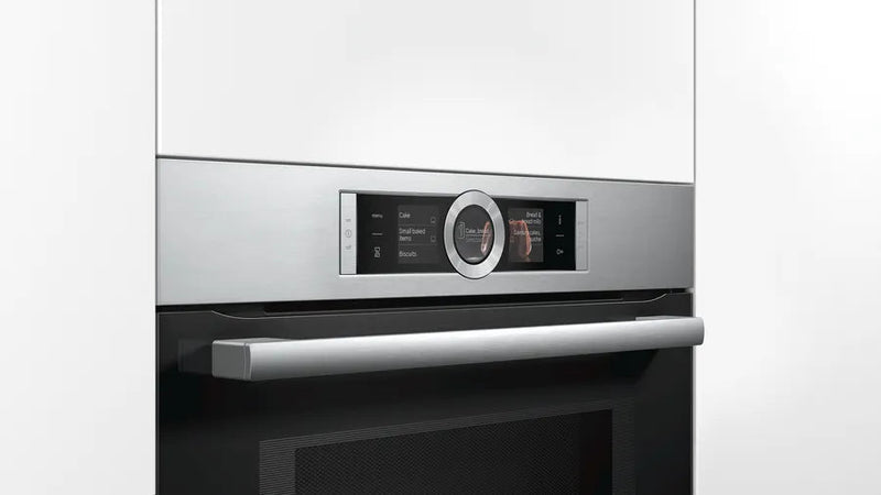 Bosch Serie 8 Built-In Combi Microwave Oven 45x60cm CMG656BS1