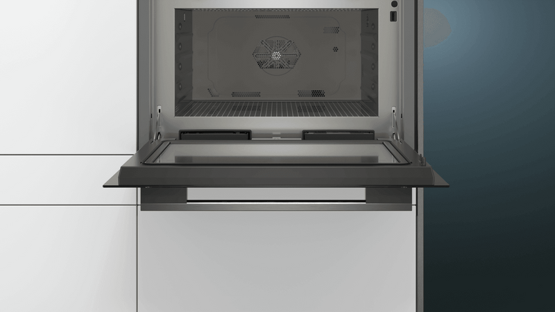Siemens iQ500 Built-In Combi Steam Microwave 45x60cm CP465AGB0B - Ideali