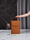 The Metropolis (Celebrating The Journey Set of 2 with Brown/ Green Leather Bag)