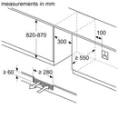 Bosch Serie 6 Built-Under Wine Cooler KUW20VHF0G - Ideali