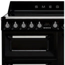 Smeg Range Cooker 90x60cm TR93IBL - Ideali