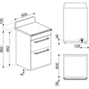 Smeg Range Cooker 60x60cm TR62IP - Ideali