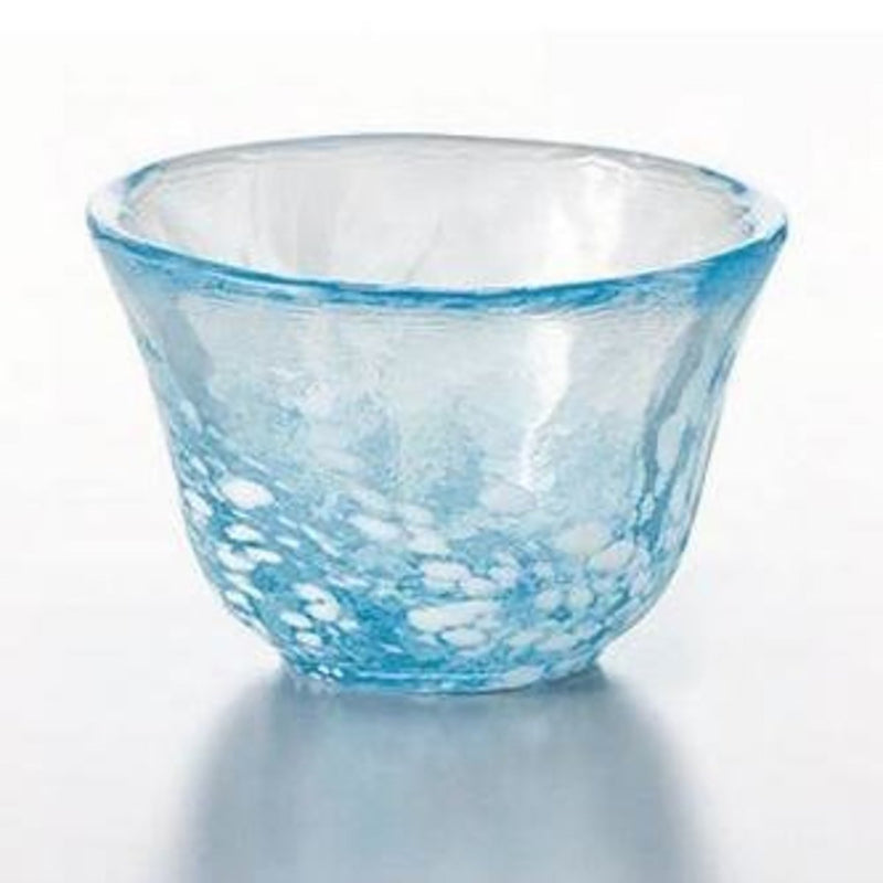 HAND CRAFTED SAKE CUP - BLUE