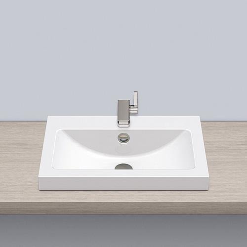 Alape Ab.R Countertop Washbasin White - Ideali