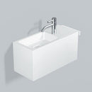 Alape Xplore.S Wp Washplace White, Basin Right, With 1 Tap Hole - Ideali