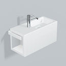 Alape Xplore.S Wp Washplace White, Basin Right, With 1 Tap Hole - Ideali
