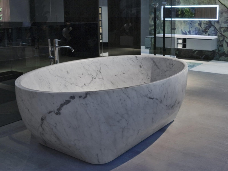 Antonio Lupi Solidea stone hot tub SOLIDEA